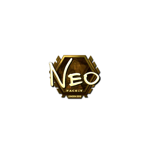 Sticker | NEO (Gold) | London 2018