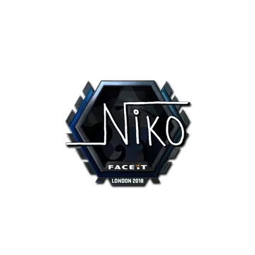 Sticker | niko (Foil) | London 2018