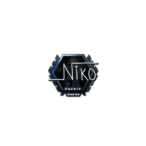 Sticker | niko (Foil) | London 2018