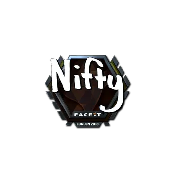 Sticker | Nifty (Foil) | London 2018