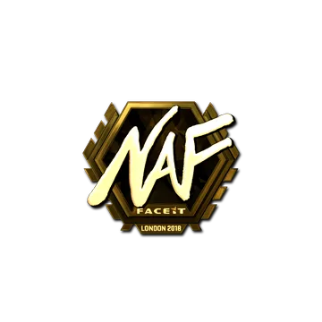 Sticker | NAF (Gold) | London 2018