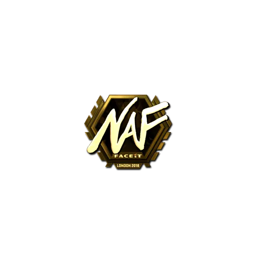 Sticker | NAF (Gold) | London 2018
