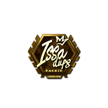 Sticker | ISSAA (Gold) | London 2018
