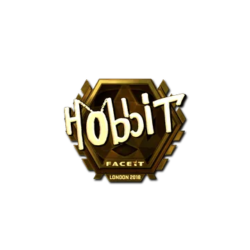 Sticker | Hobbit (Gold) | London 2018