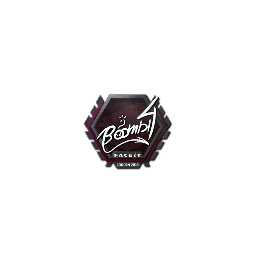 Наклейка | Boombl4 | Лондон-2018