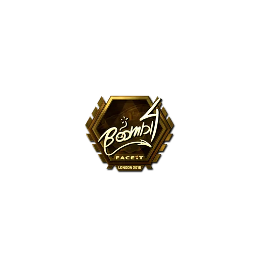 Sticker | Boombl4 (Gold) | London 2018
