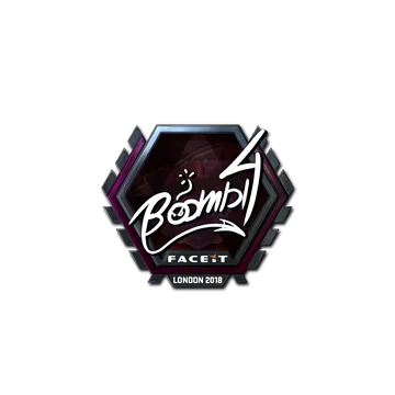 Sticker | Boombl4 (Foil) | London 2018
