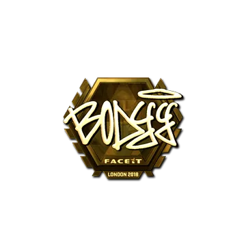 Sticker | bodyy (Gold) | London 2018