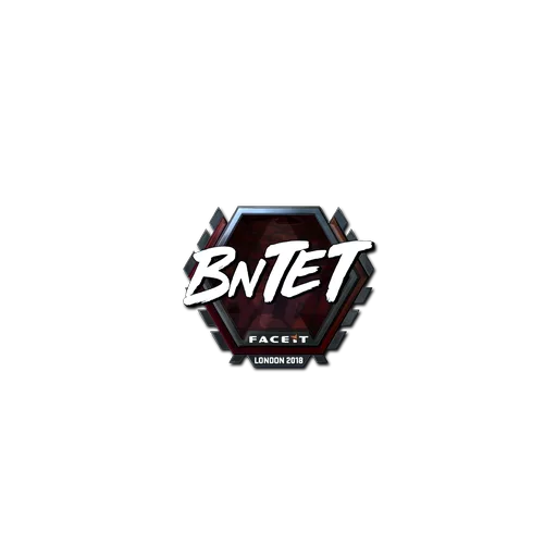 Наклейка | BnTeT (металлическая) | Лондон-2018