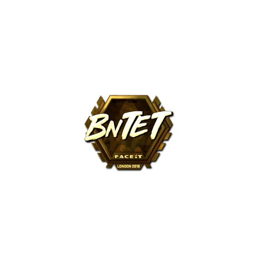 Наклейка | BnTeT (золотая) | Лондон-2018