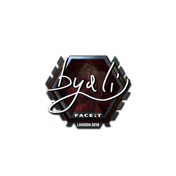 Sticker | byali (Foil) | London 2018