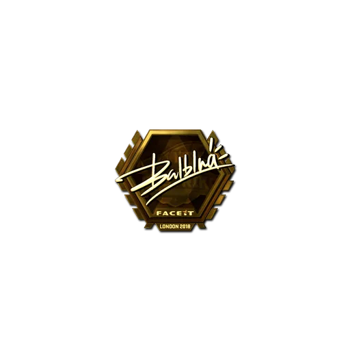 Sticker | balblna (Gold) | London 2018