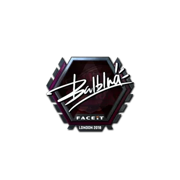 Sticker | balblna (Foil) | London 2018