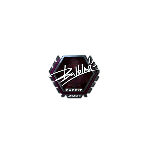 Наклейка | balblna (металлическая) | Лондон-2018