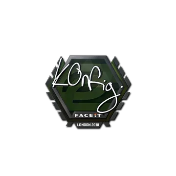 Sticker | k0nfig | London 2018