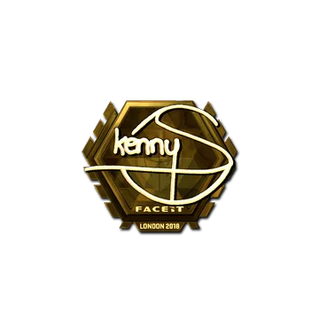 Sticker | kennyS (Gold) | London 2018