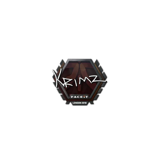 Наклейка | KRIMZ | Лондон-2018