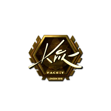 Sticker | Kvik (Gold) | London 2018
