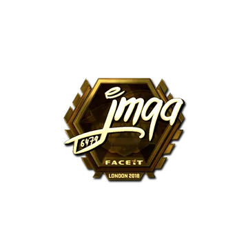Sticker | jmqa (Gold) | London 2018