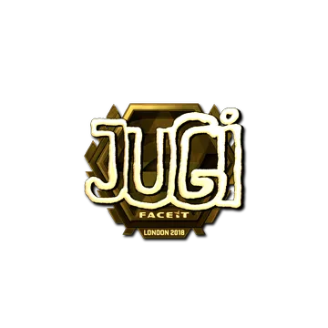 Sticker | JUGi (Gold) | London 2018