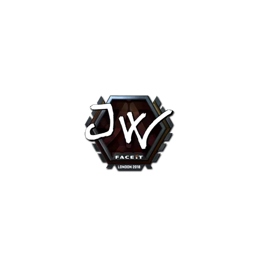 Sticker | JW (Foil) | London 2018