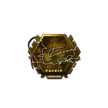Sticker | Edward (Gold) | London 2018