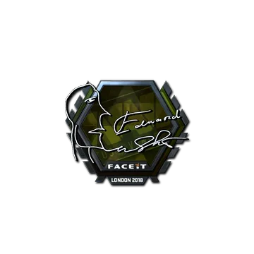 Sticker | Edward (Foil) | London 2018