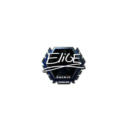 Наклейка | EliGE (металлическая) | Лондон-2018