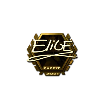 Sticker | EliGE (Gold) | London 2018