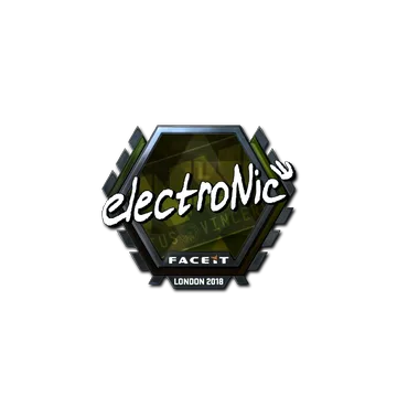 Sticker | electronic (Foil) | London 2018