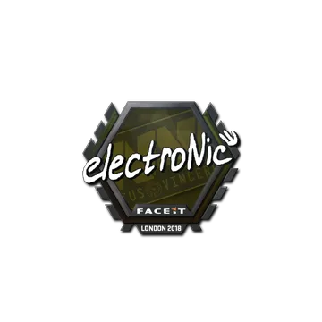 Наклейка | electronic | Лондон-2018