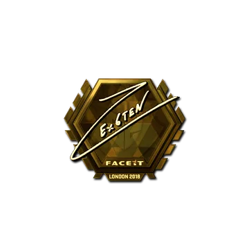 Sticker | Ex6TenZ (Gold) | London 2018