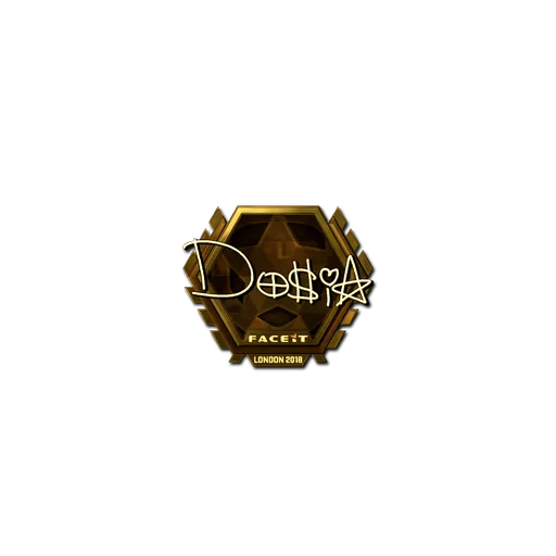 Sticker | Dosia (Gold) | London 2018