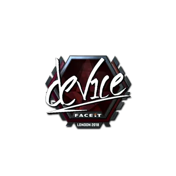 Sticker | device (Foil) | London 2018