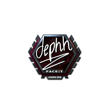 Sticker | dephh (Foil) | London 2018