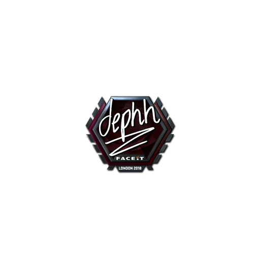 Sticker | dephh (Foil) | London 2018