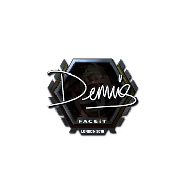 Sticker | dennis (Foil) | London 2018