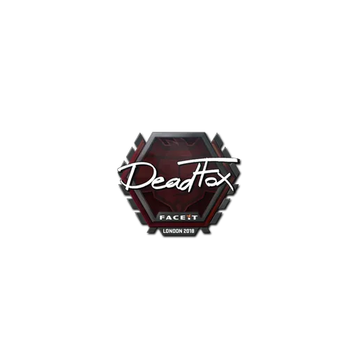 Наклейка | DeadFox | Лондон-2018