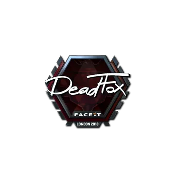 Sticker | DeadFox (Foil) | London 2018