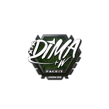 Sticker | Dima | London 2018