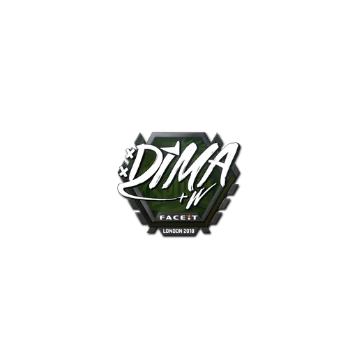Наклейка | Dima | Лондон-2018