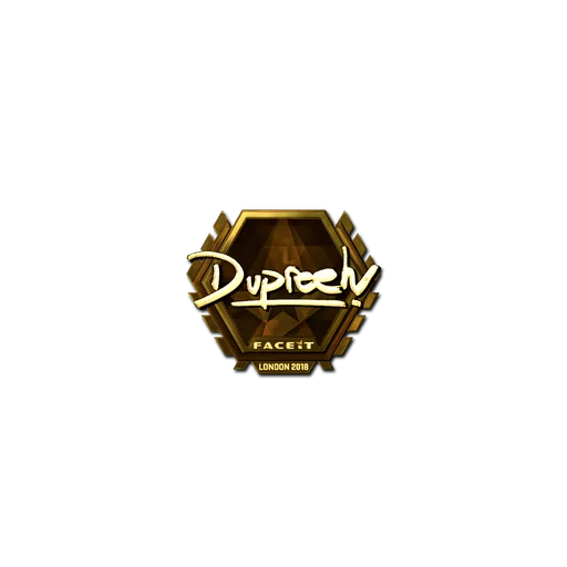 Sticker | dupreeh (Gold) | London 2018