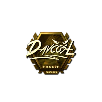 Sticker | DavCost (Gold) | London 2018