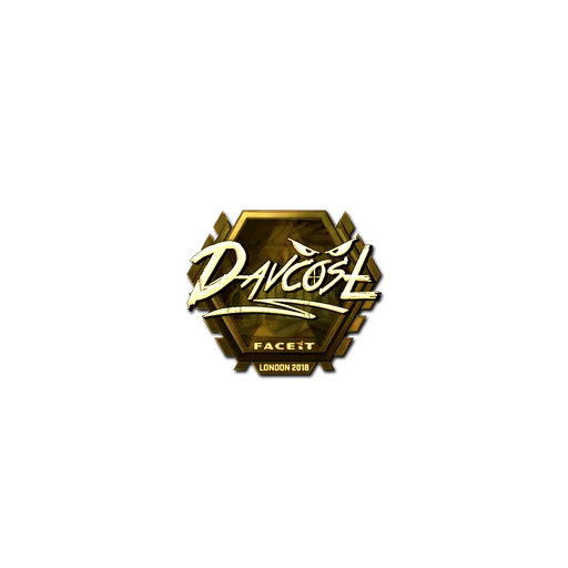 Sticker | DavCost (Gold) | London 2018