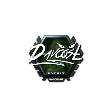 Sticker | DavCost (Foil) | London 2018