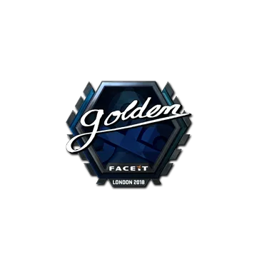 Sticker | Golden (Foil) | London 2018