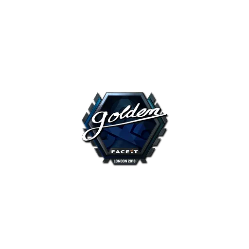 Sticker | Golden (Foil) | London 2018
