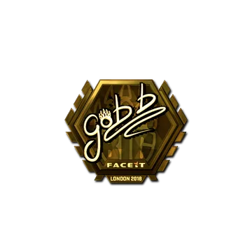 Sticker | gob b (Gold) | London 2018