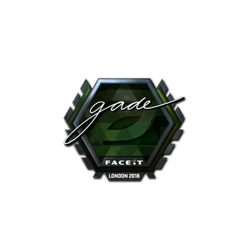 Sticker | gade (Foil) | London 2018