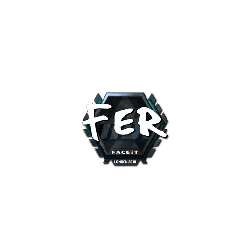 Наклейка | fer (металлическая) | Лондон-2018